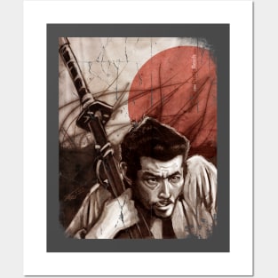 Toshiro Mifune Posters and Art